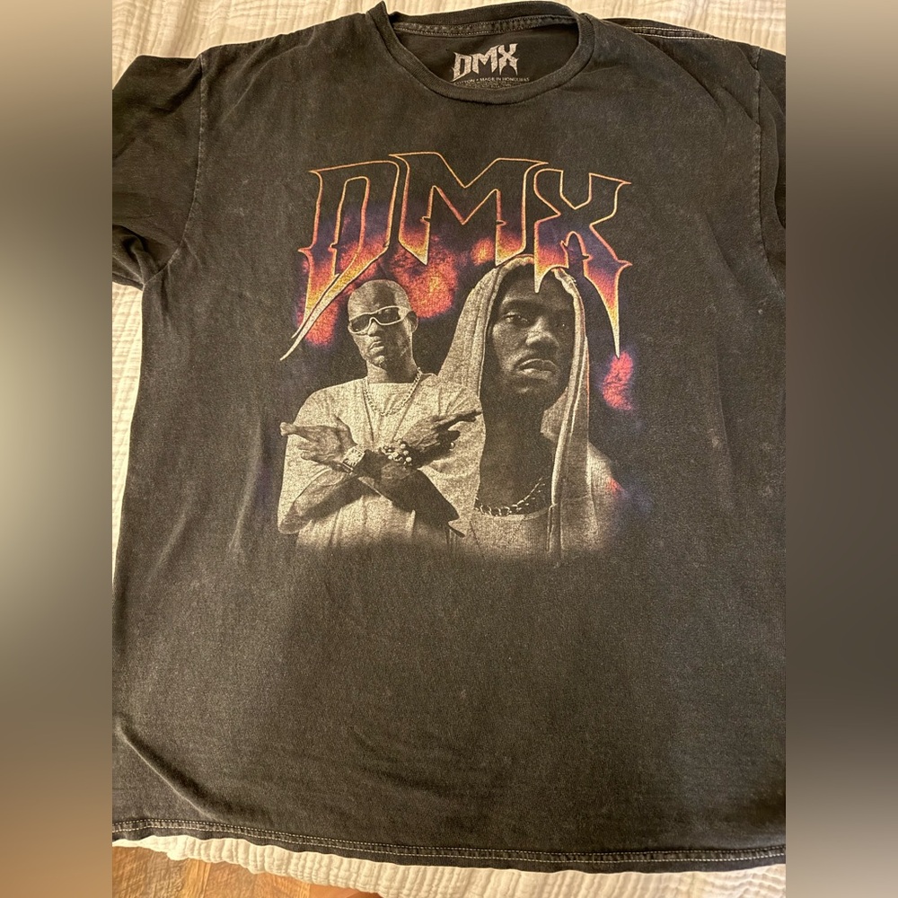 DMX Tribute "weathered"Black T-Shirt size M